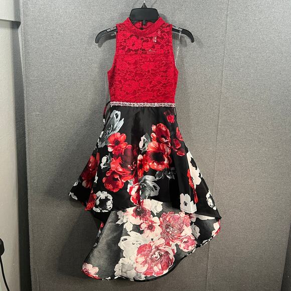 Speechless Girls' High-Low Sleeveless Party Dress Size 7 - Picture 6 of 16